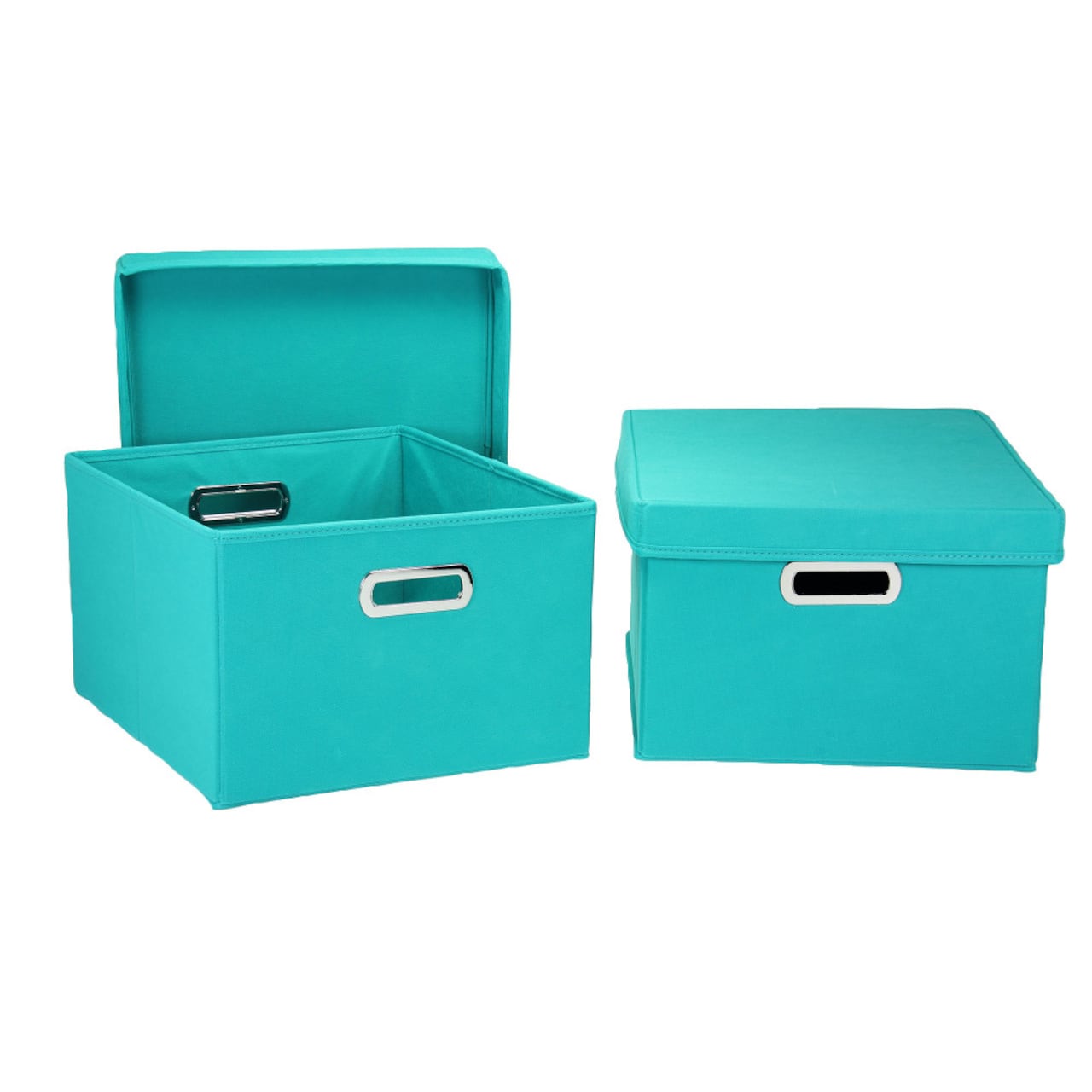 Household Essentials Storage Bins with Lids, 2ct.
